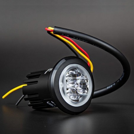 Luz perimetral empotrable alta potencia CE R65 azul o ámbar