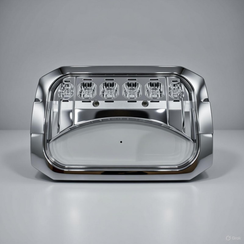 Panel perimetral "Pro-Ems" con luz blanca 1000 lúmens + destellos