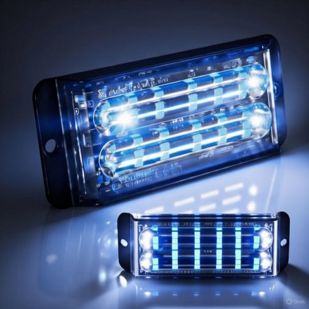 FLASHER PERIMETRAL ALERT 60W 12 O 24 LEDS CE R65