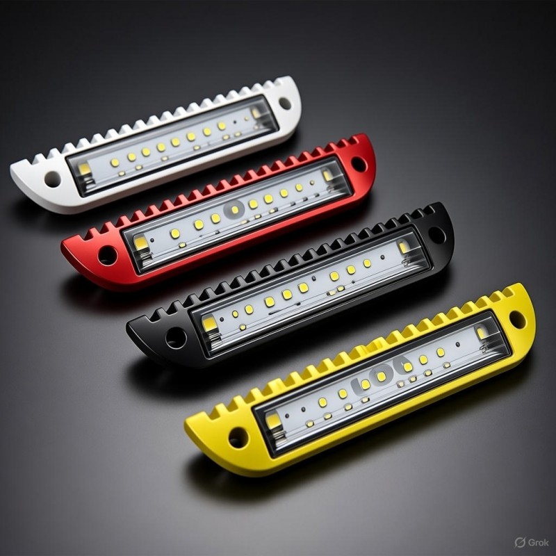 Luz perimetral led blanco 1450 lumens varios colores contorno vehículo