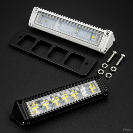 plafon led perimetral blanco 2900 lumens 12/24v ambulancia bomberos