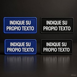 KIT DE 2 PARCHES PERSONALIZADOS PARA CHALECOS TÁCTICOS