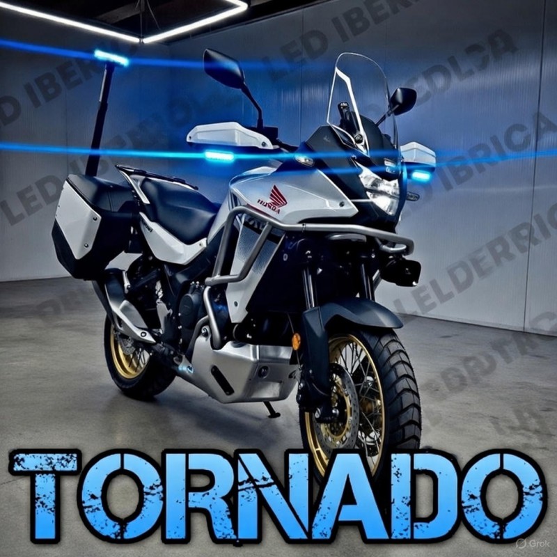 KIT PARA MOTOCICLETA TORNADO CE R65 EMERGENCIAS O POLICÍA