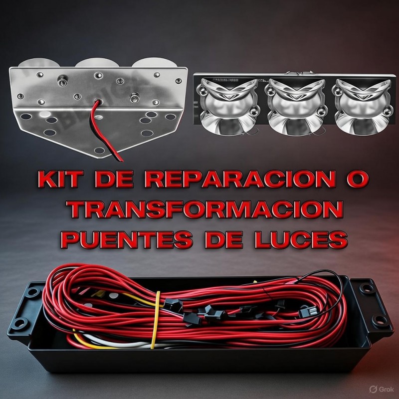 KIT PARA REPARACION O TRANSFORMACION DE PUENTE DE LUCES