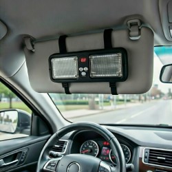 VISOR LANZADESTELLOS CAMUFLADOS O EMERGENCIAS 48 LEDS