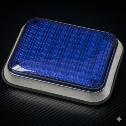 Panel 16 leds 48W alta potencia ambulancia 260mm x 205mm x 55mm