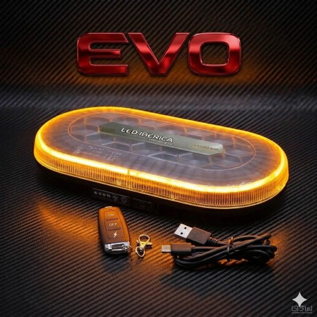 MINI PUENTE RECARGABLE EVO 320MM MAGNÉTICO ÁMBAR CON MANDO
