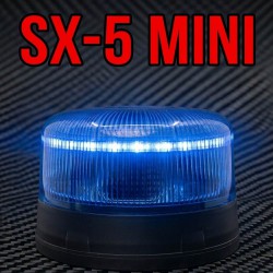 ROTATIVO LED SX-5 MINI CON ANILLO CRUCERO CE R65 CLASS II