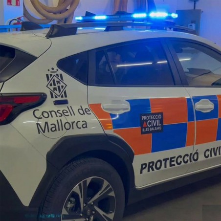 PUENTE LED 120CM TARGA CON 6 FUNCIONES + SIRENA + ALTAVOZ + BOTONERA
