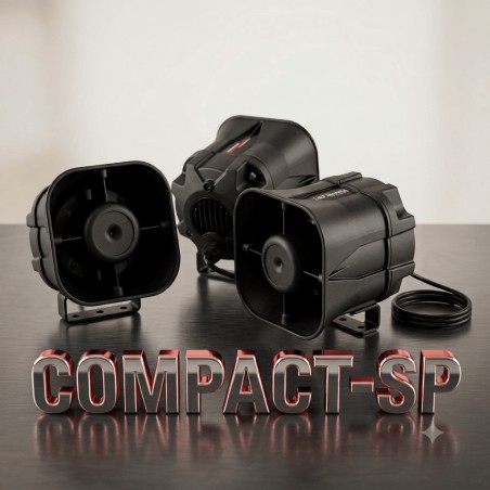 ALTAVOZ PASIVO COMPACTO 30W 12V 8 OHMIOS PARA MOTOCICLETA